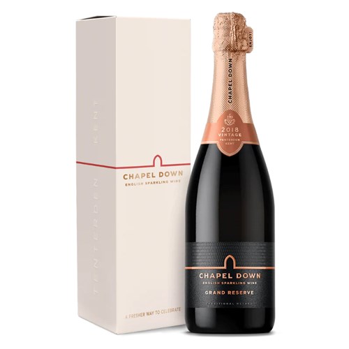 Chapel Down Grand Reserve Brut 2018 English Sparkling 75cl - Delivered to Your Door